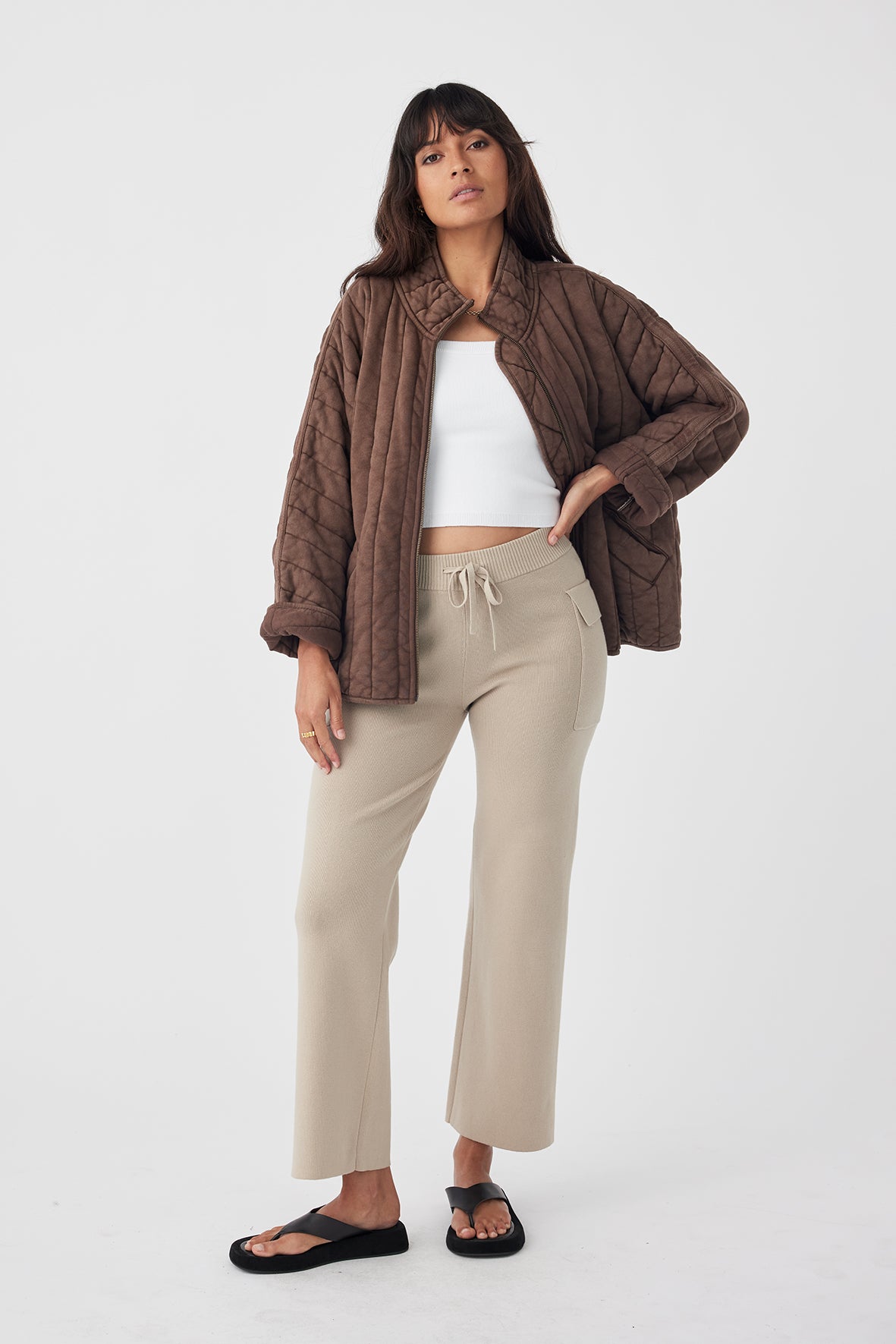 Arcaa Tessa Jacket- Chocolate Arcaa