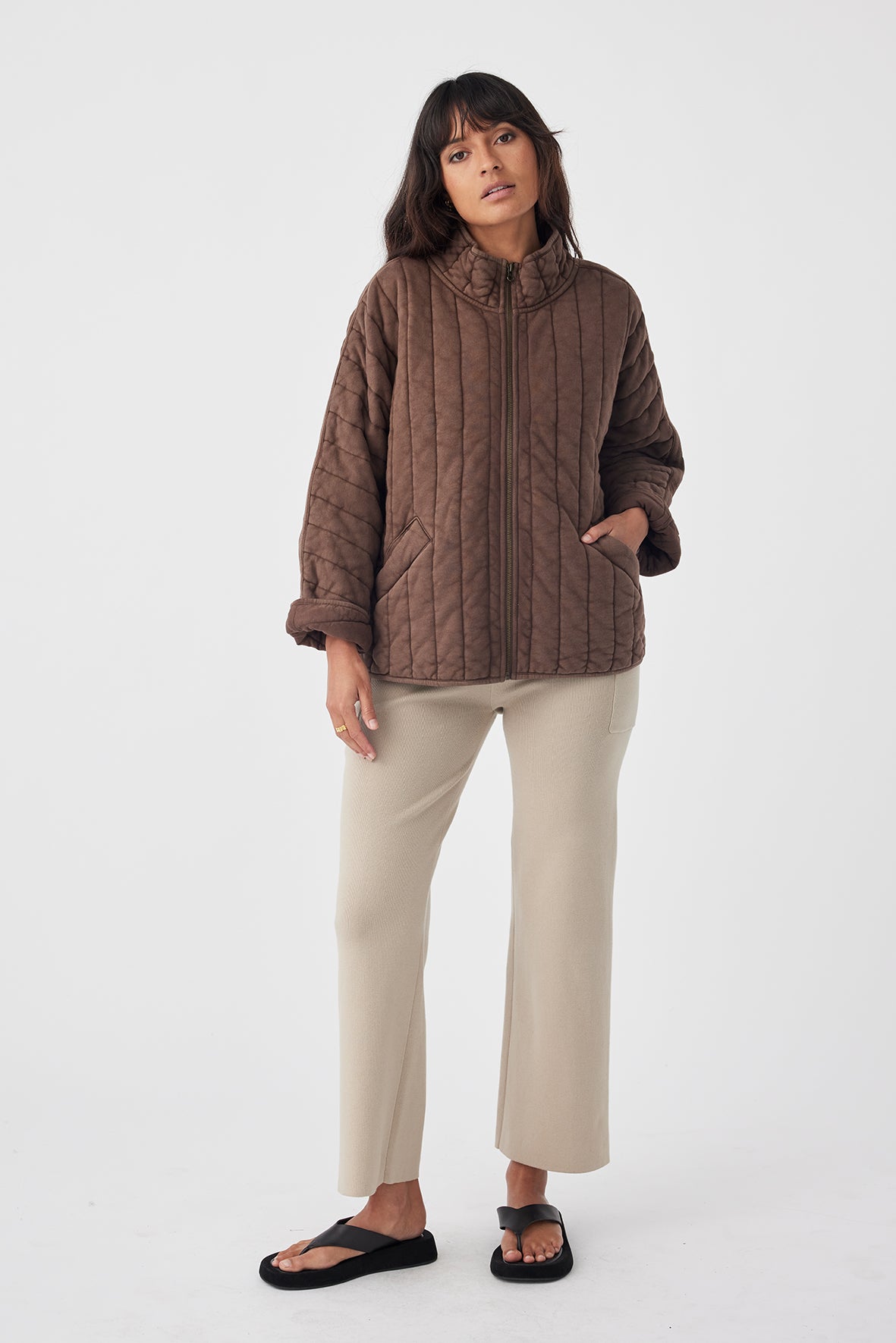 Arcaa Tessa Jacket- Chocolate Arcaa
