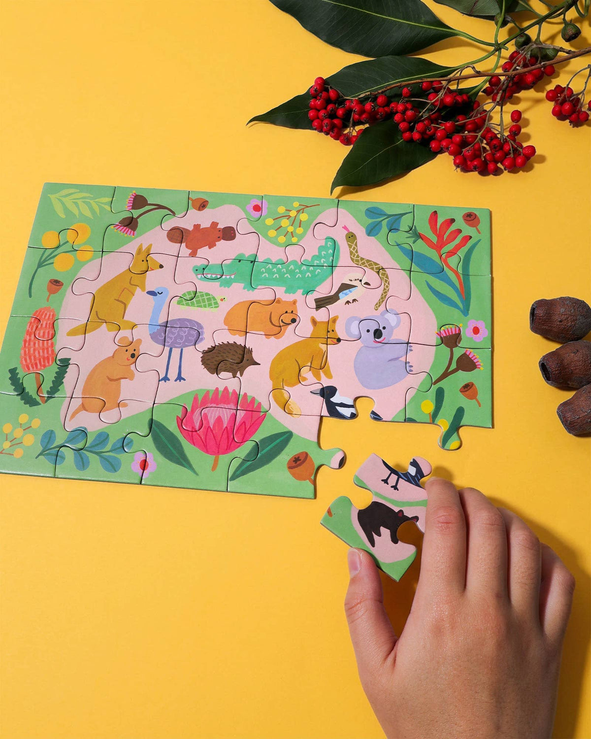 24 Piece Kids Puzzle - G'day Yay Journey Of Something AU & EU