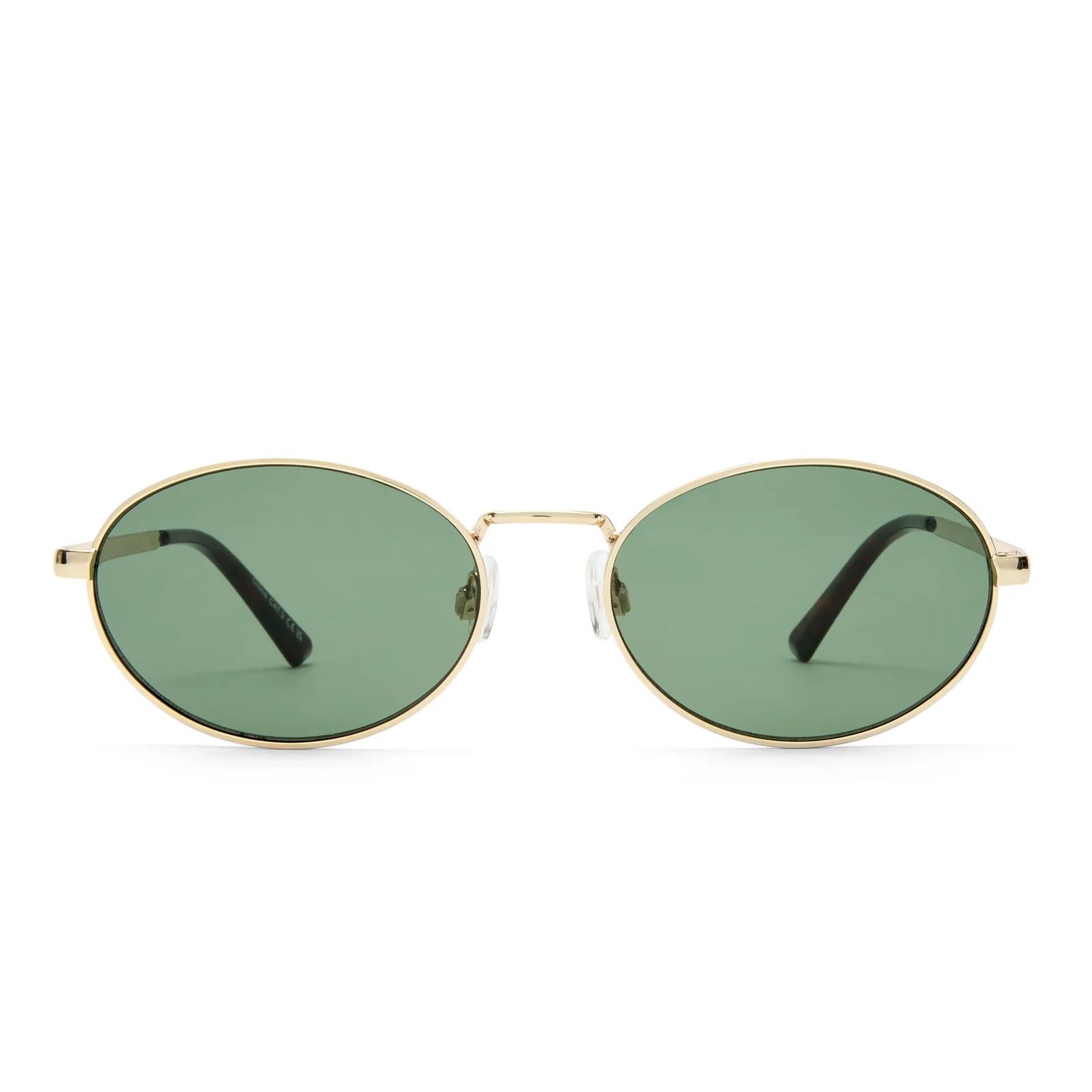 Aire Shades Ephermeris Unisex Sunglasses - Gold Khaki Mono Aire Shades
