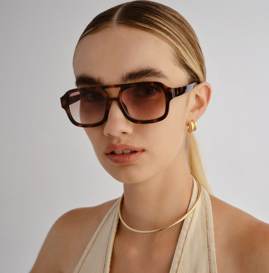 Aire Shades Aquarius Women's Sunglasses - Dark Tort