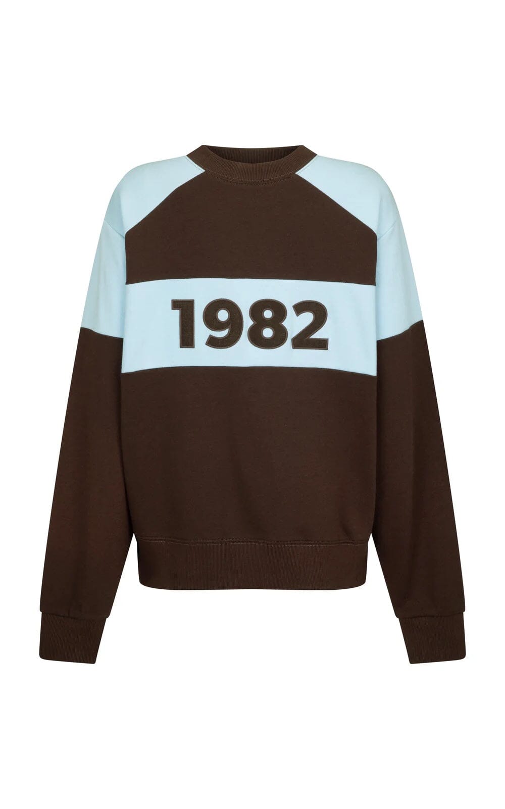 Araminta James 1982 Contrast Knit Sweater - Espresso Araminta James