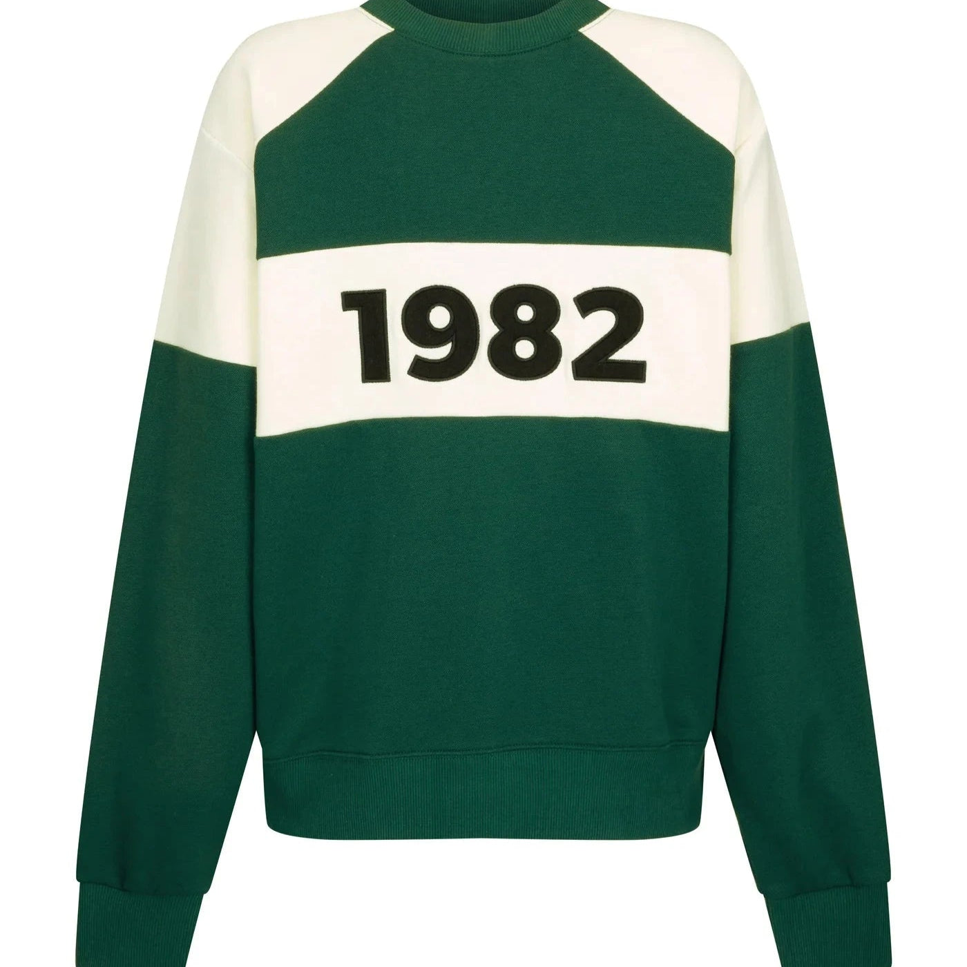 Araminta James 1982 Contrast Knit Sweater - Forest Araminta James