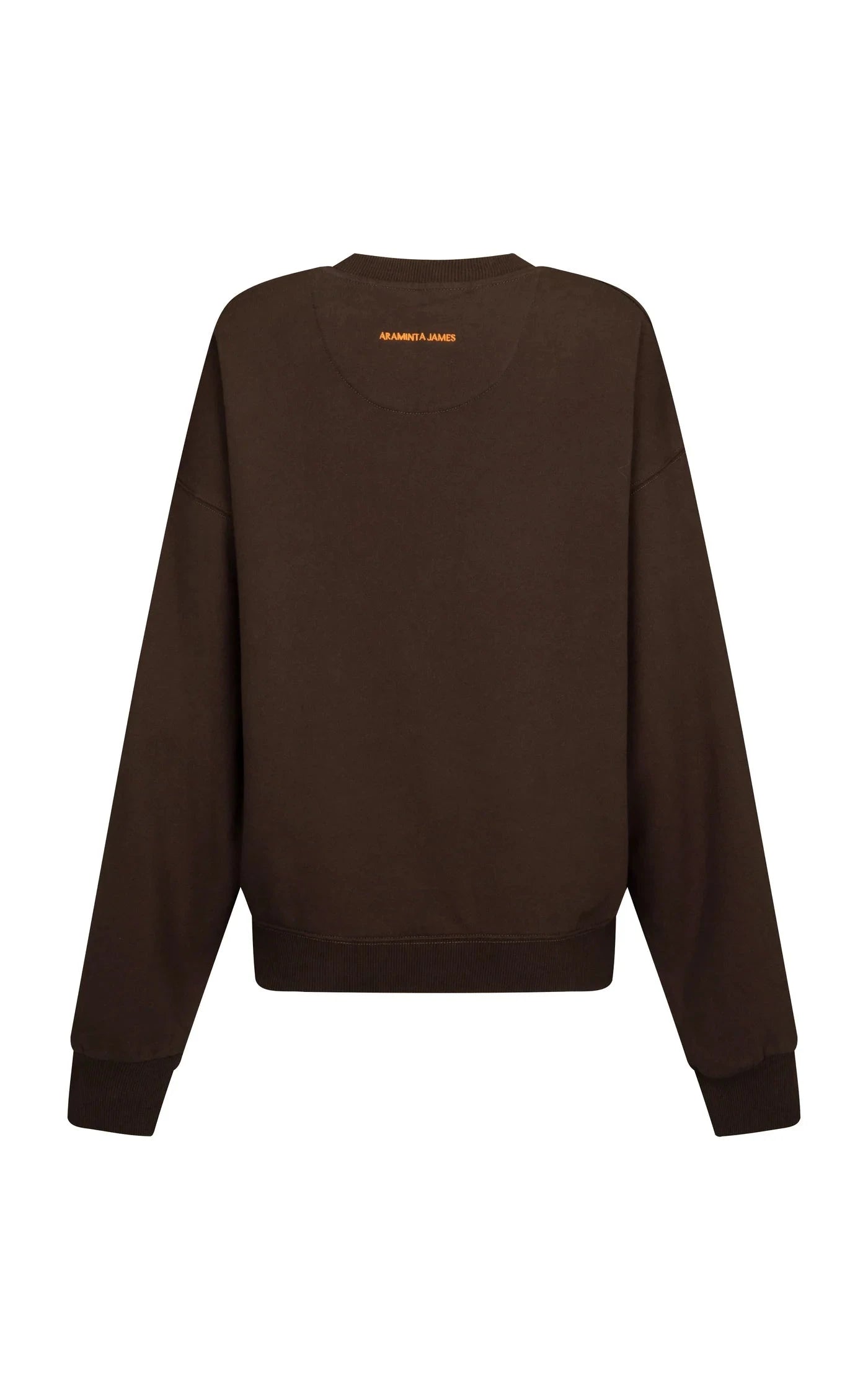 Araminta James Aerobics Sweatshirt - Espresso Araminta James