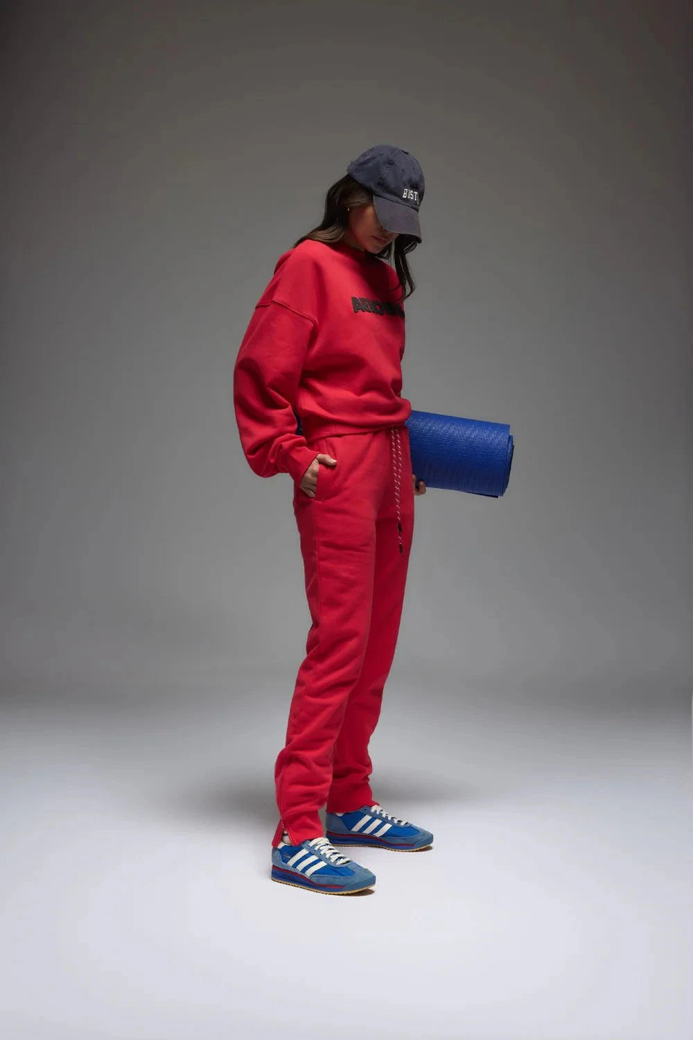 Araminta James Aerobics Sweatshirt - Tulip Red Araminta James