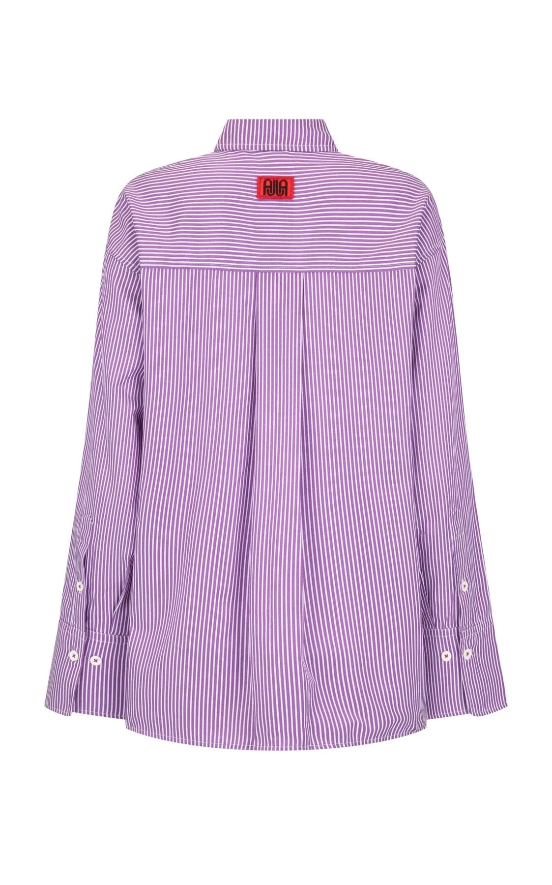 Araminta James Bisous Stripe Shirt - Violet Araminta James