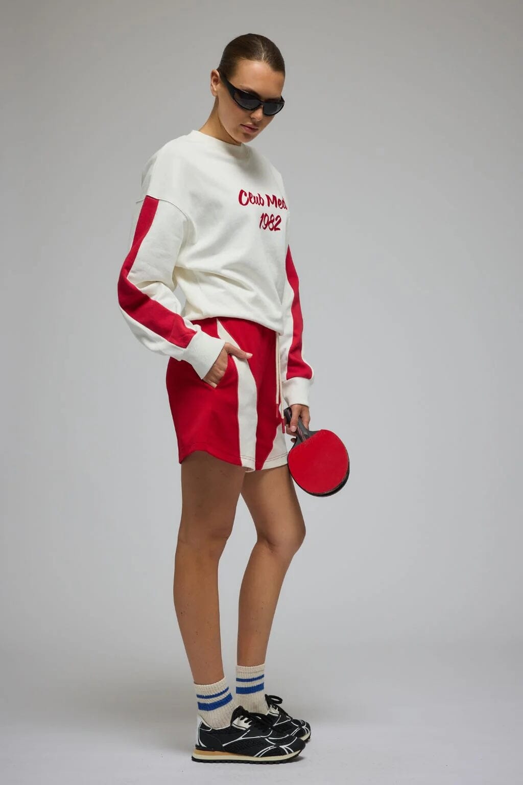 Araminta James Club Med Sweatshirt - Warm White Araminta James