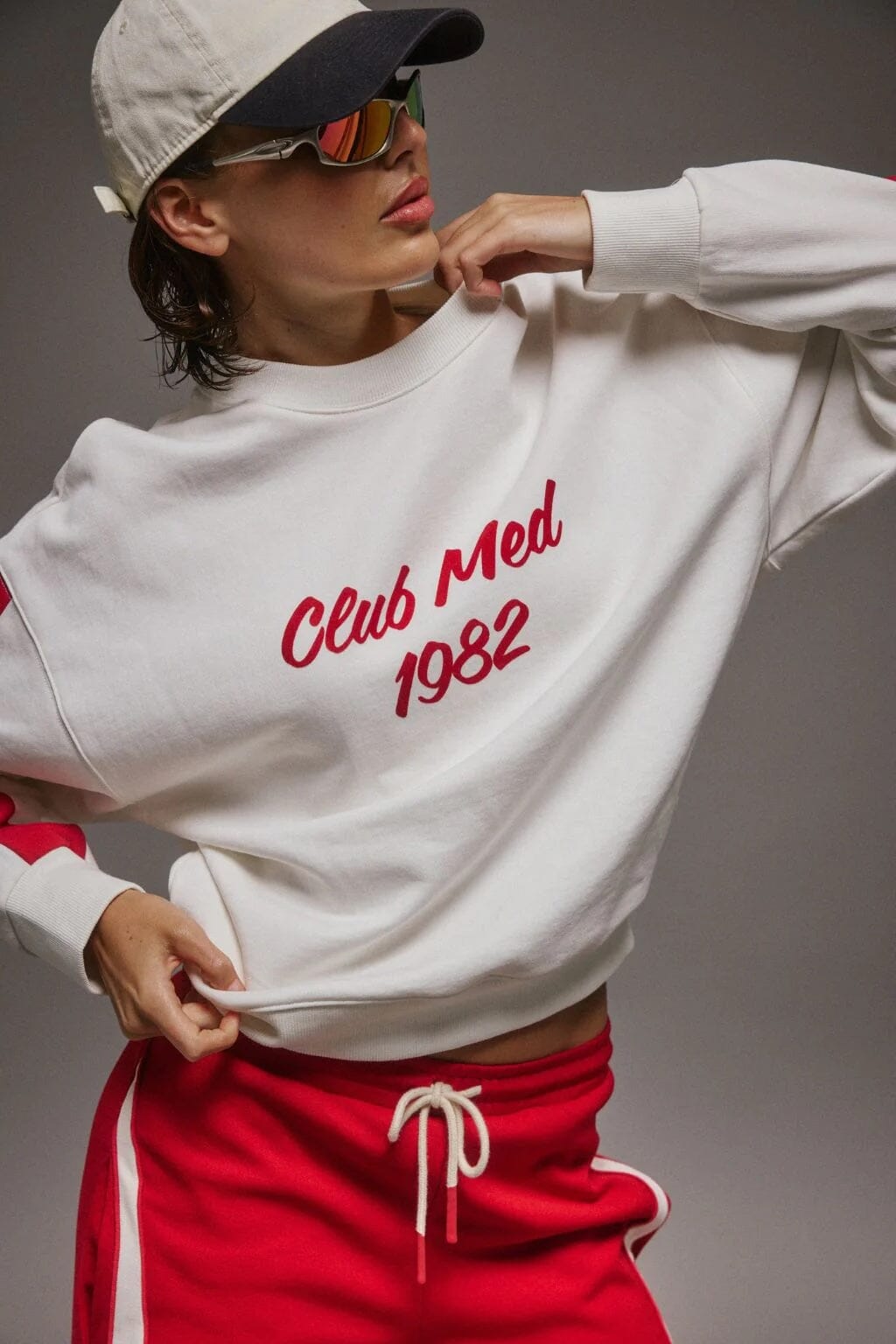 Araminta James Club Med Sweatshirt - Warm White Araminta James