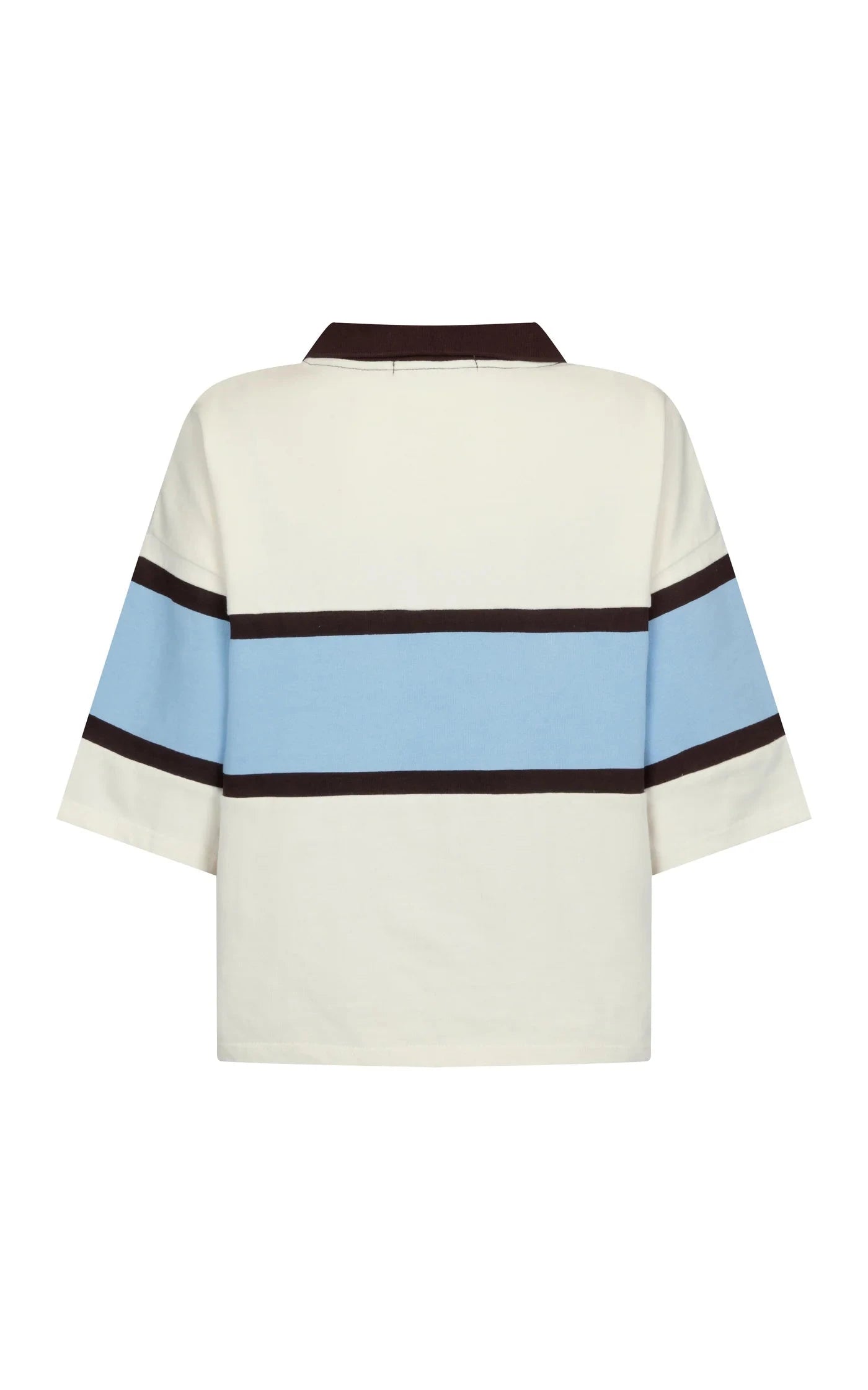Araminta James GT Rugby Short Sleeve Polo - Coconut Araminta James