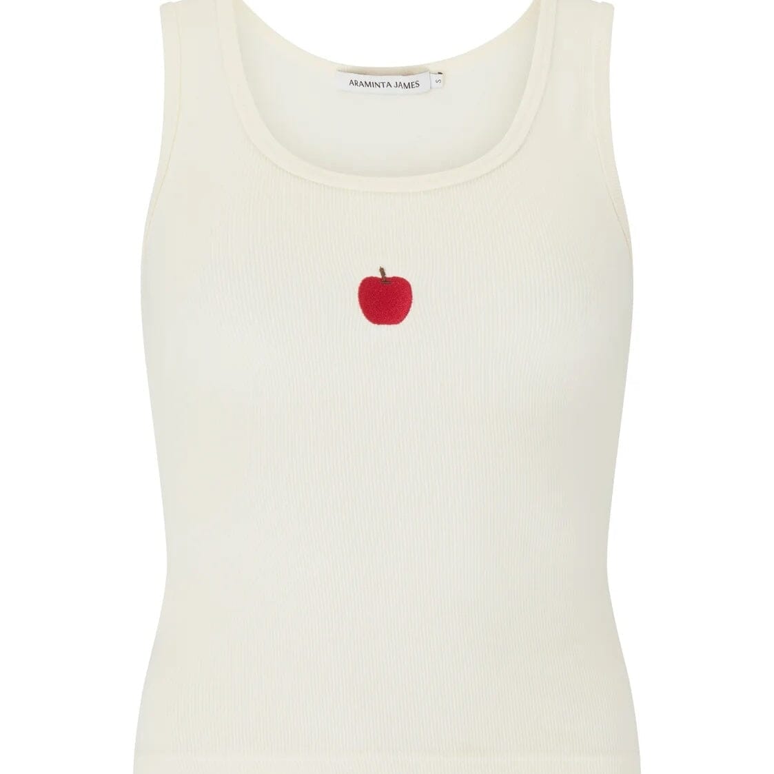Araminta James Manzana Rib Tank - Coconut Araminta James