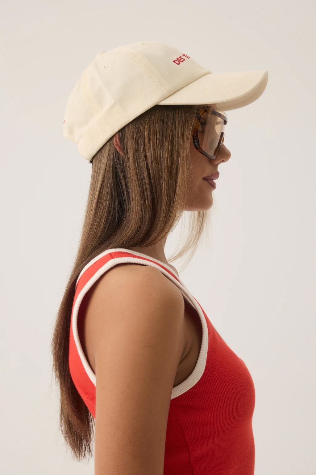 Araminta James Tropiques Cap - Warm White Araminta James