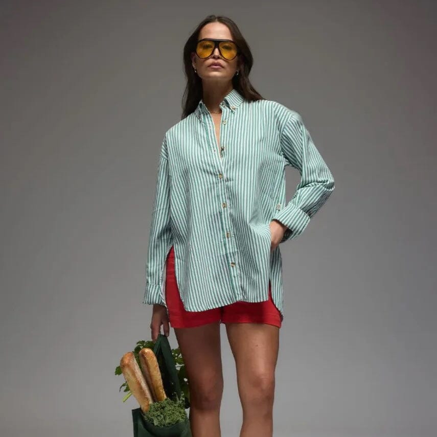 Araminta James Verano Stripe Shirt - Tropics Araminta James