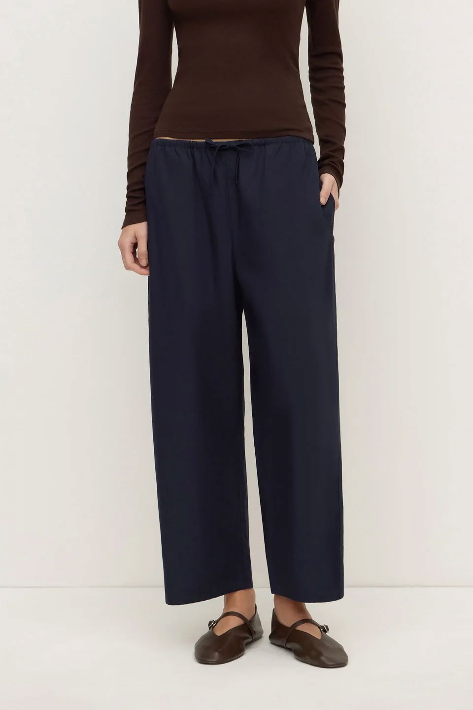 Assembly Label Amara Pant - True Navy Women's Pants Assembly Label
