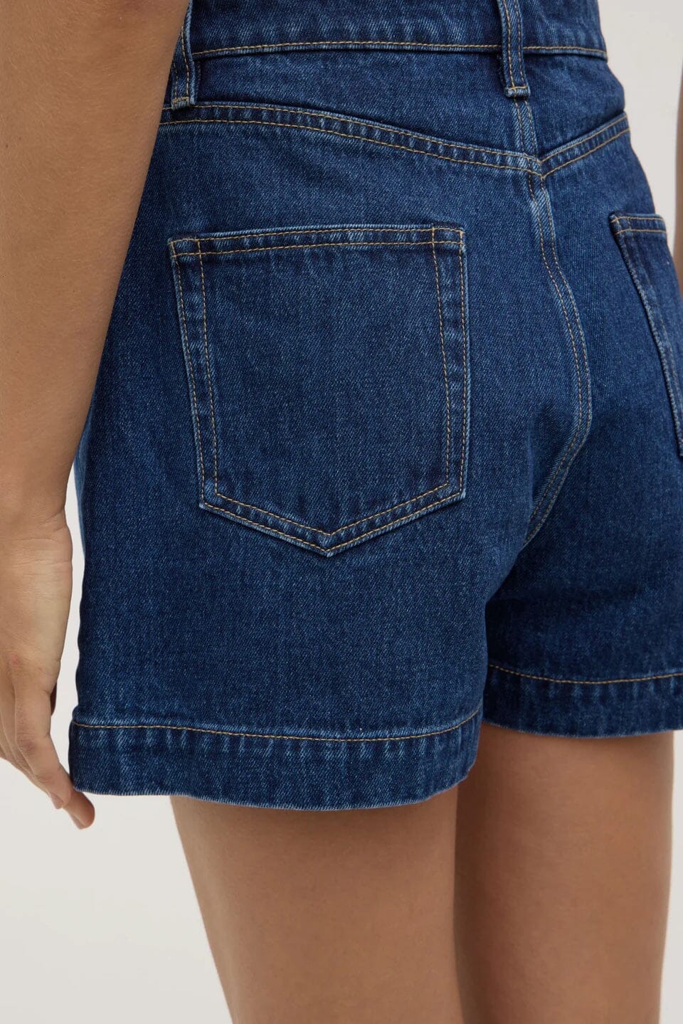 Assembly Label Boxy Denim Short - Heritage Blue Assembly Label