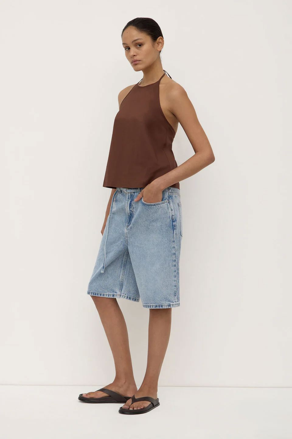 Assembly Label Henny Top - Espresso Assembly Label