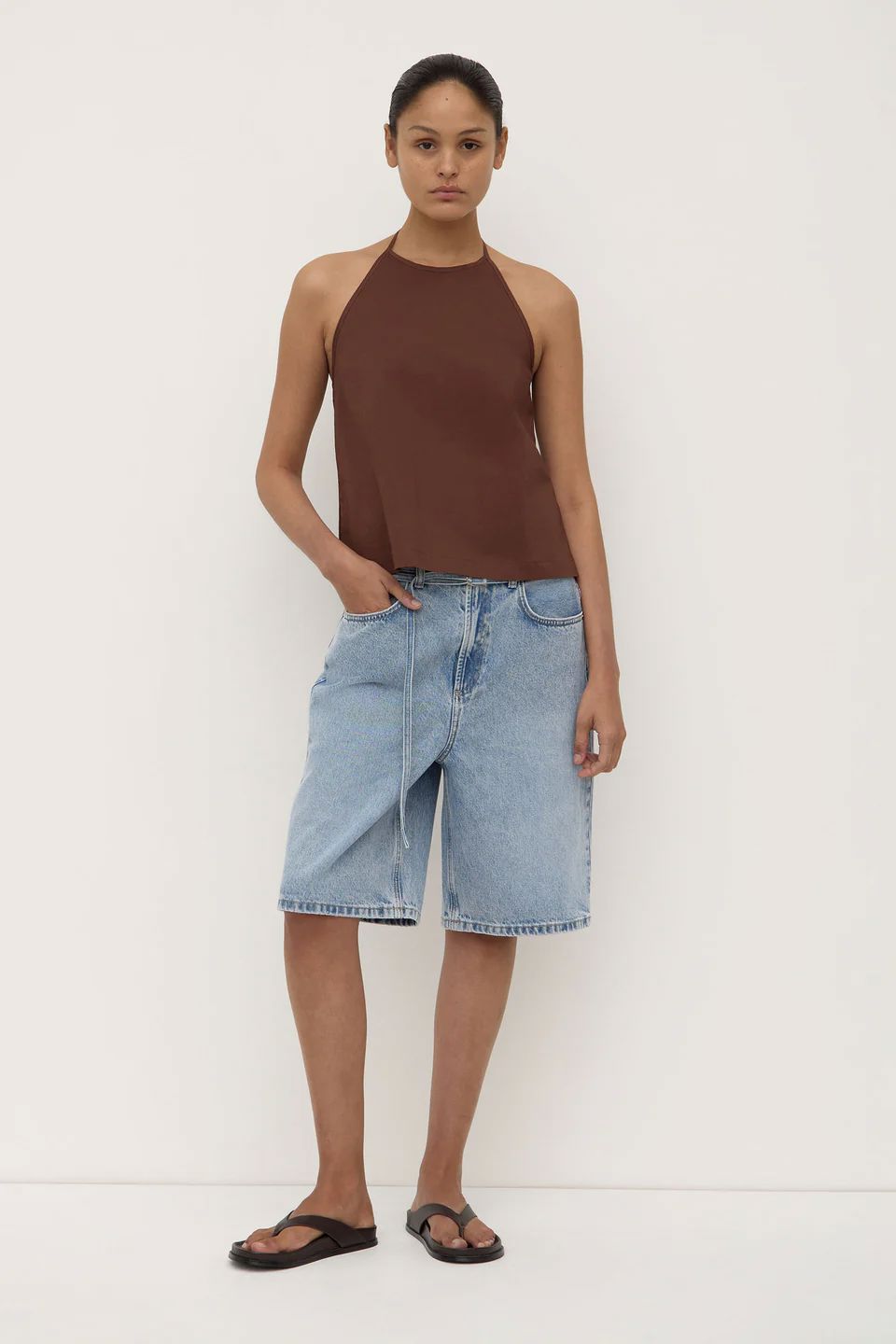 Assembly Label Henny Top - Espresso Assembly Label