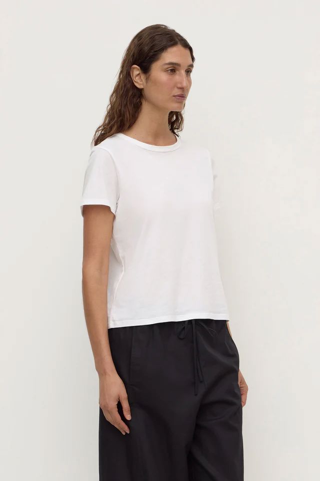 Assembly Label Indi Short Sleeve Tee - White Assembly Label