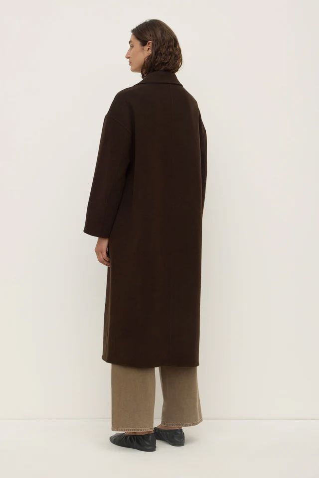 Assembly Label Jenna Wool Jacket - Dark Chocolate Assembly Label