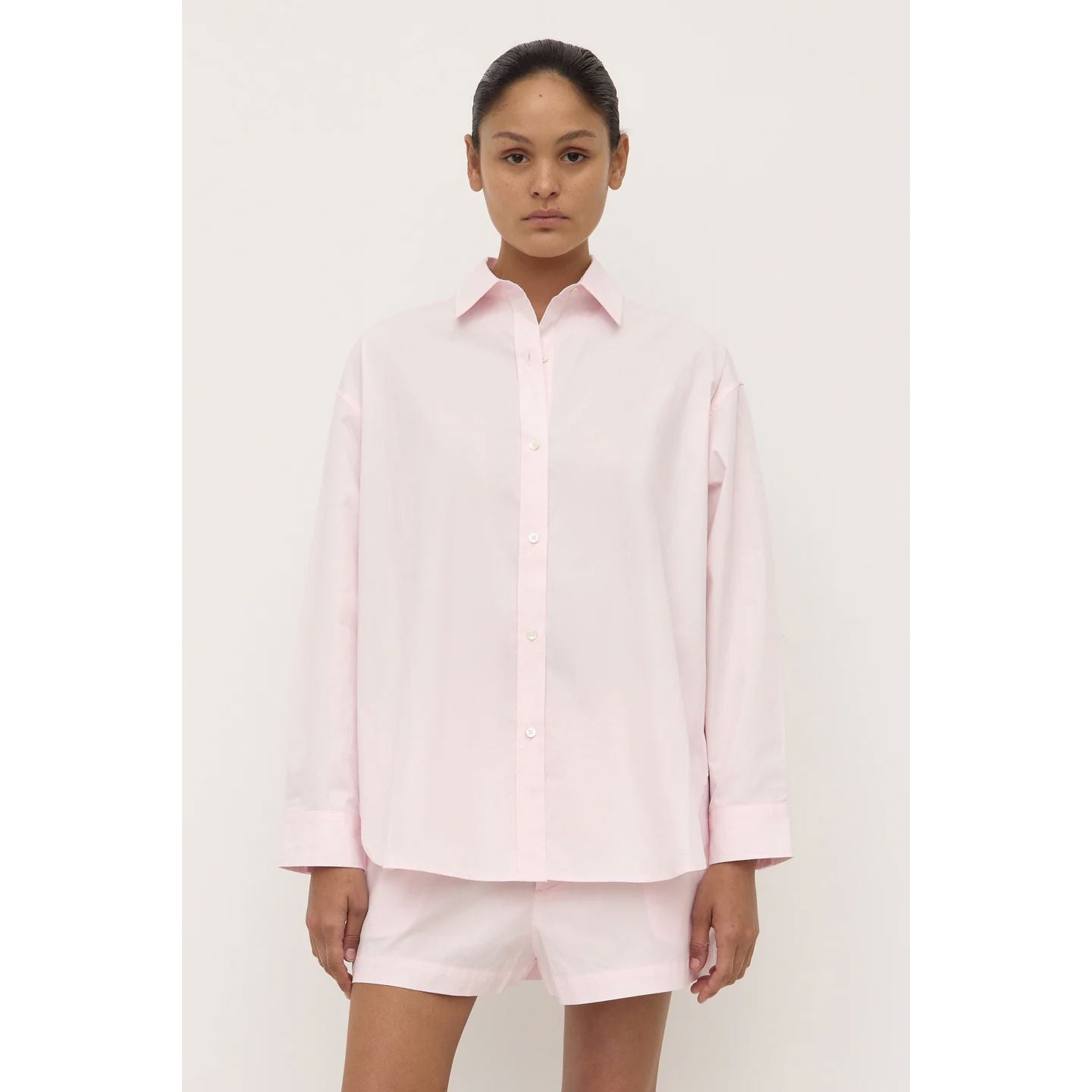 Assembly Label Marigold Poplin Long Sleeve Shirt - Blossom Assembly Label