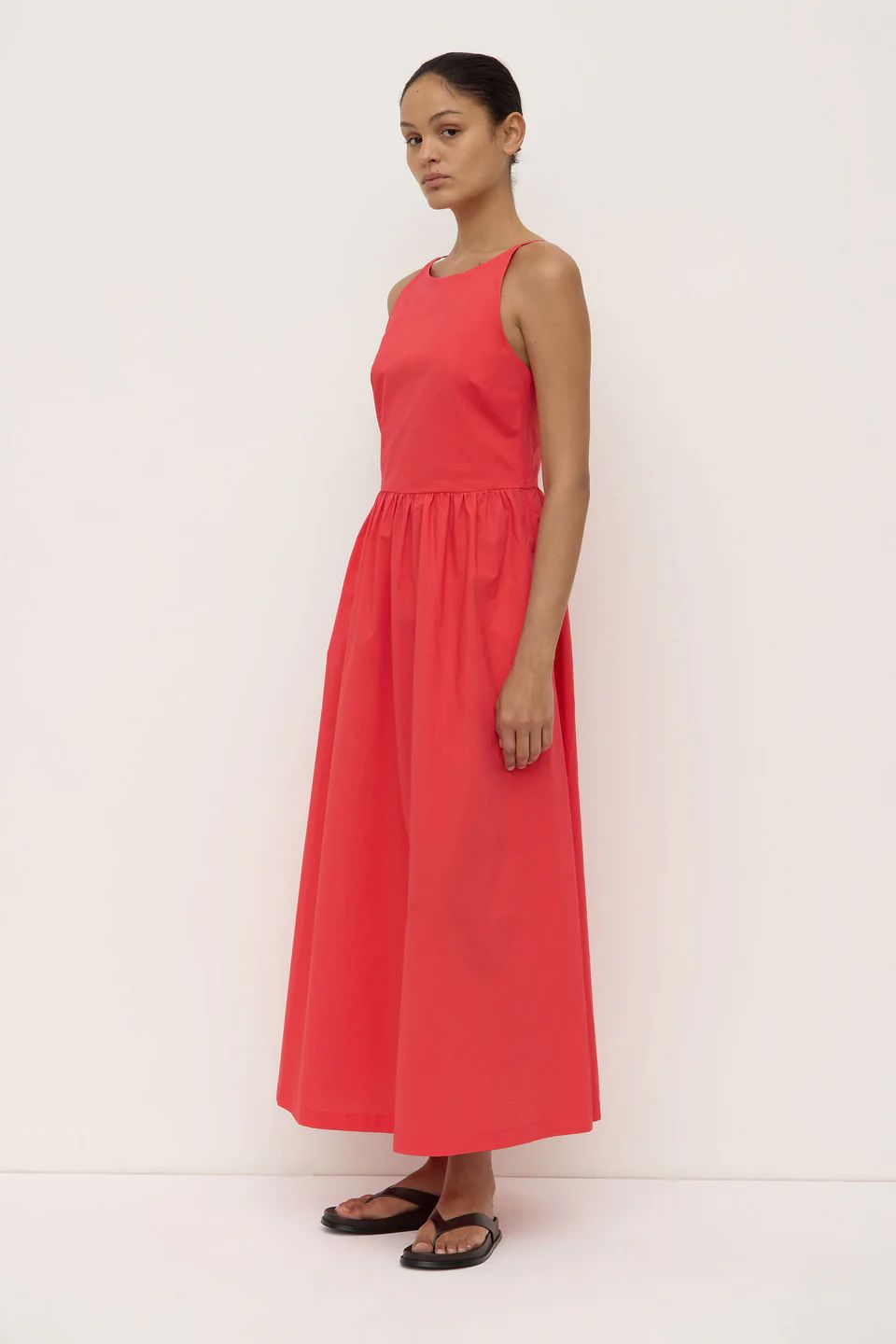 Assembly Label Posie Midi Dress - Chilli Assembly Label