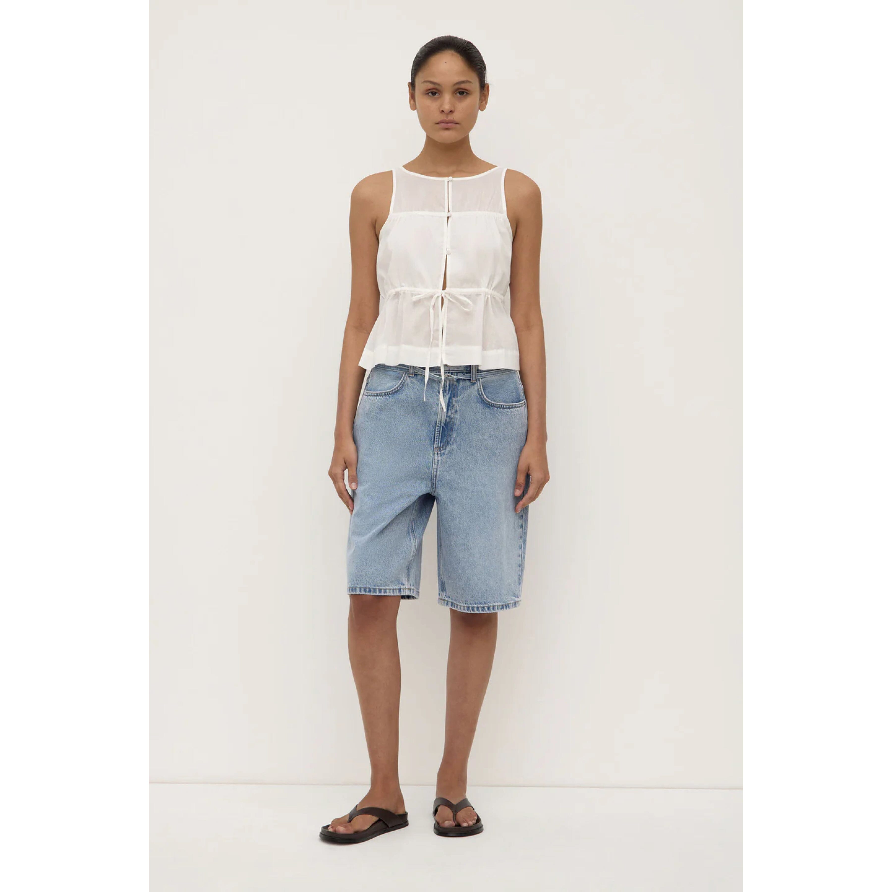 Assembly Label Suzie Top - White Assembly Label