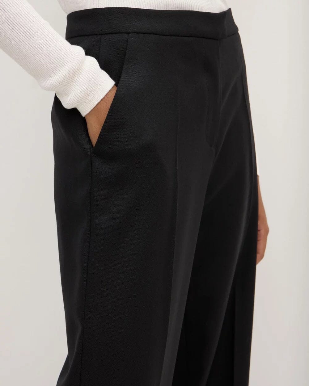 Assembly Label Tamara Wool Pant - Black Assembly Label