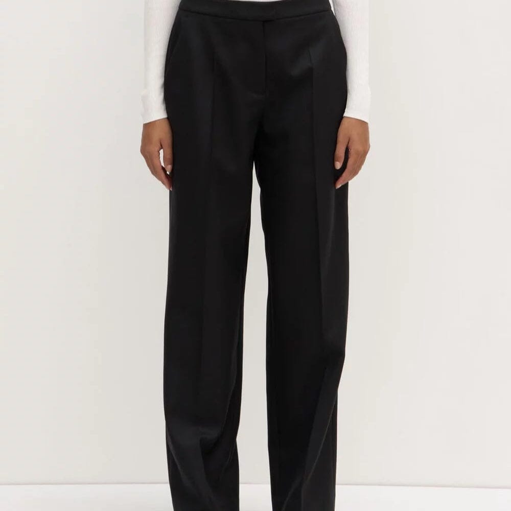Assembly Label Tamara Wool Pant - Black Assembly Label