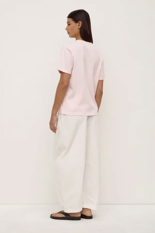 Assembly Label Womens Organic Base Tee - Blossom Assembly Label