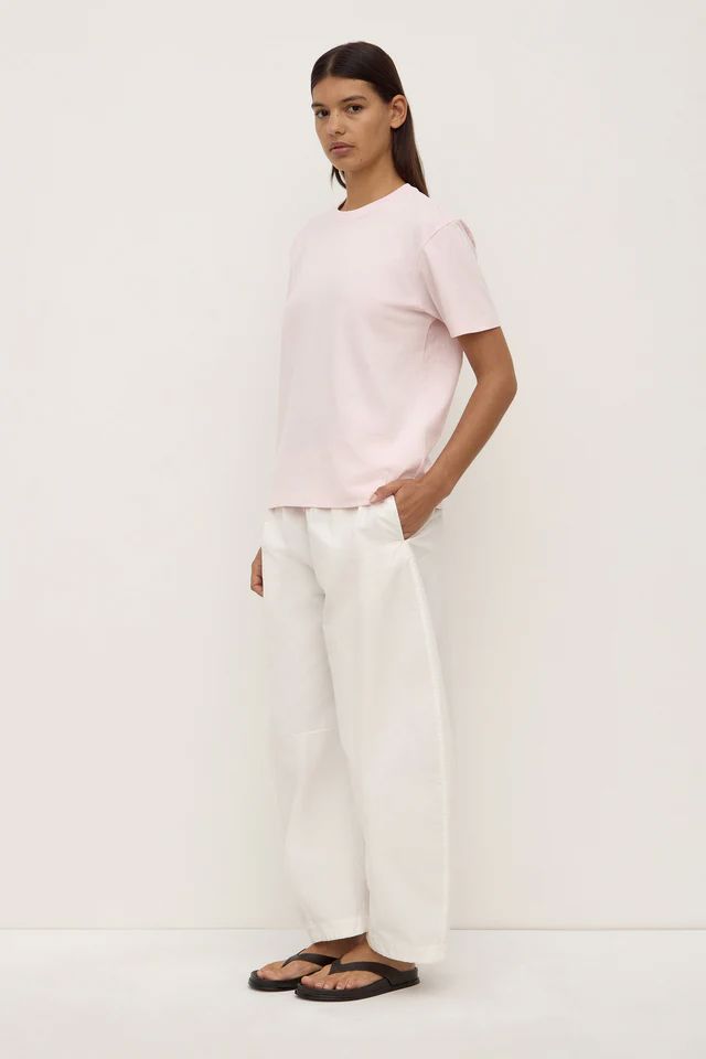 Assembly Label Womens Organic Base Tee - Blossom Assembly Label