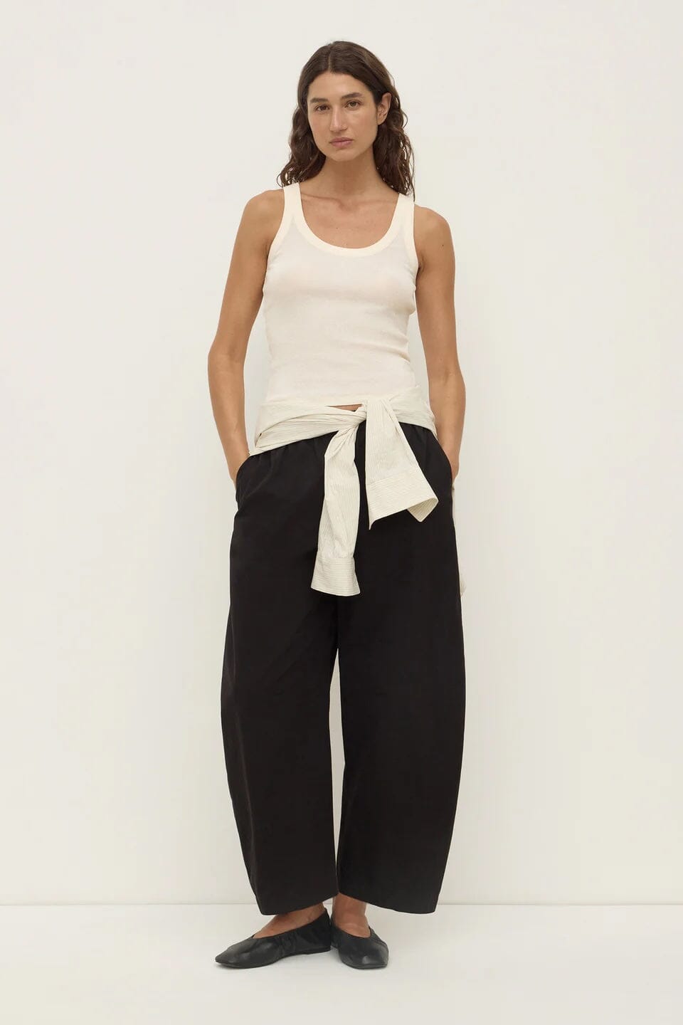 Assembly Label Zali Tank - Cream Assembly Label