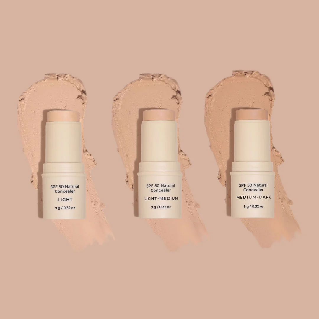 Avocado Zinc SPF 50 Natural Concealer - Light - Medium Avocado Zinc