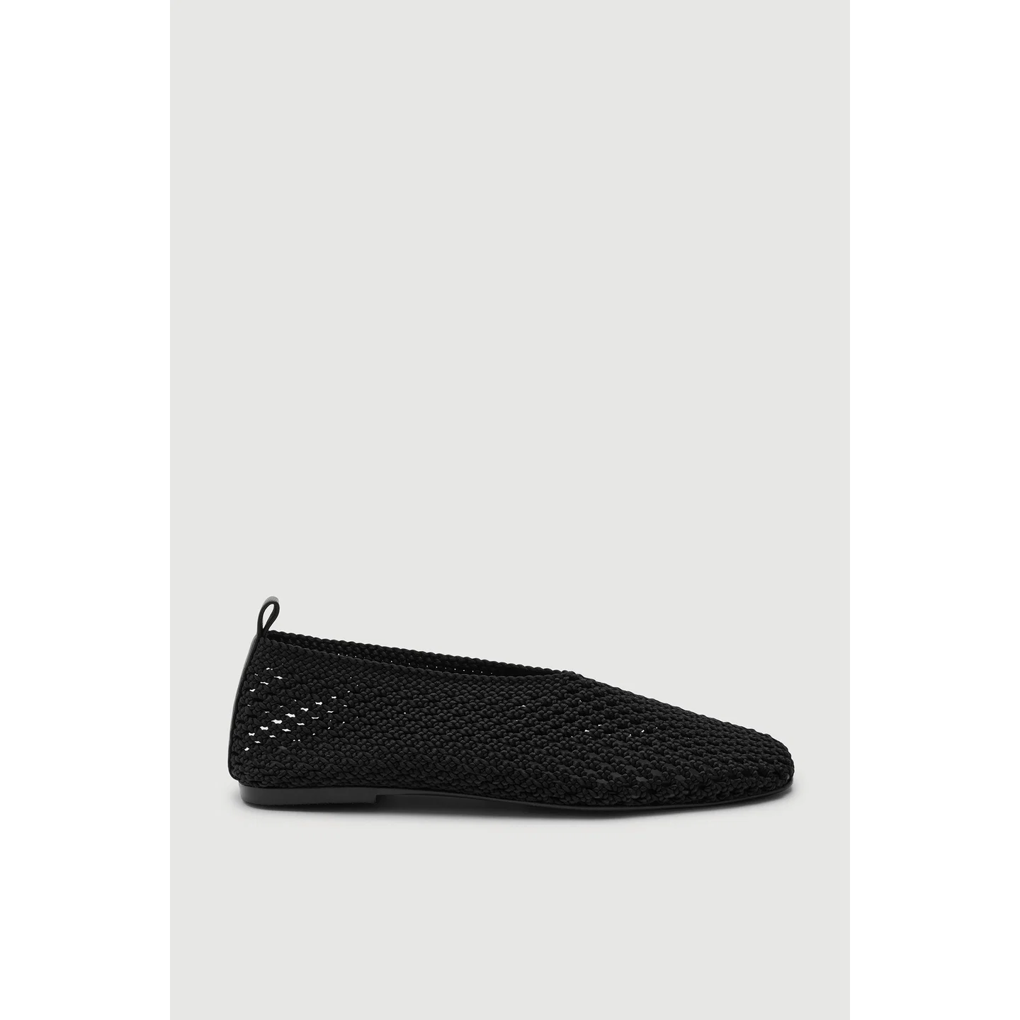 Assembly Label Willa Crochet Ballet Flat - Black