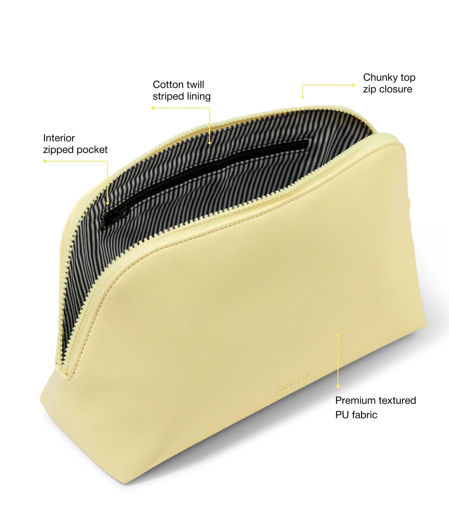 Base Supply Large Cosmetic Base - Lemon base