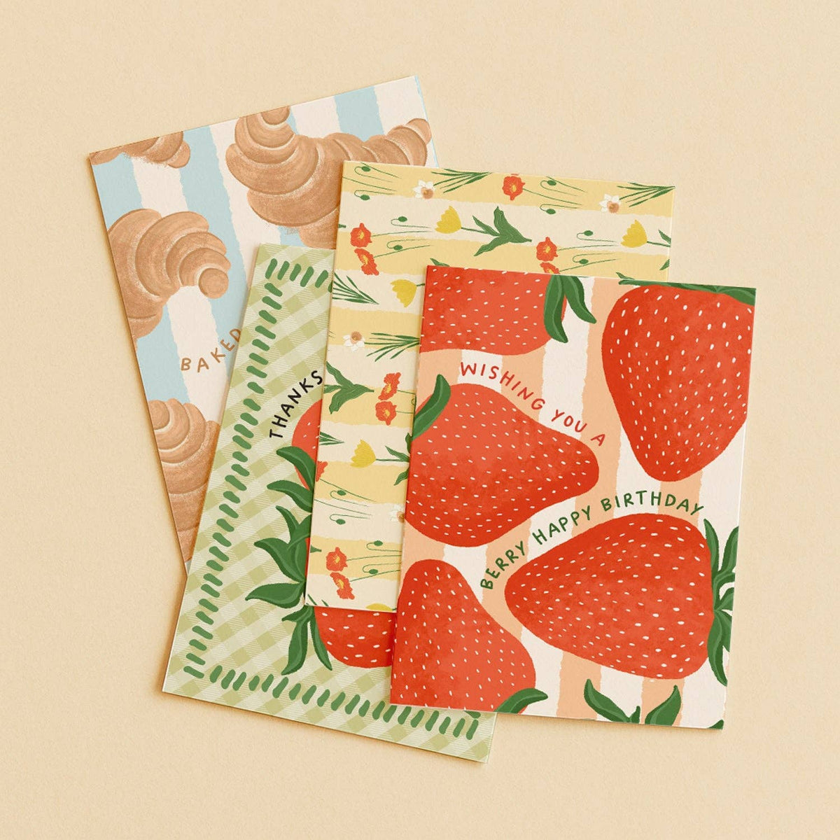 'Berry Happy Birthday' Card Daymaker Stationery