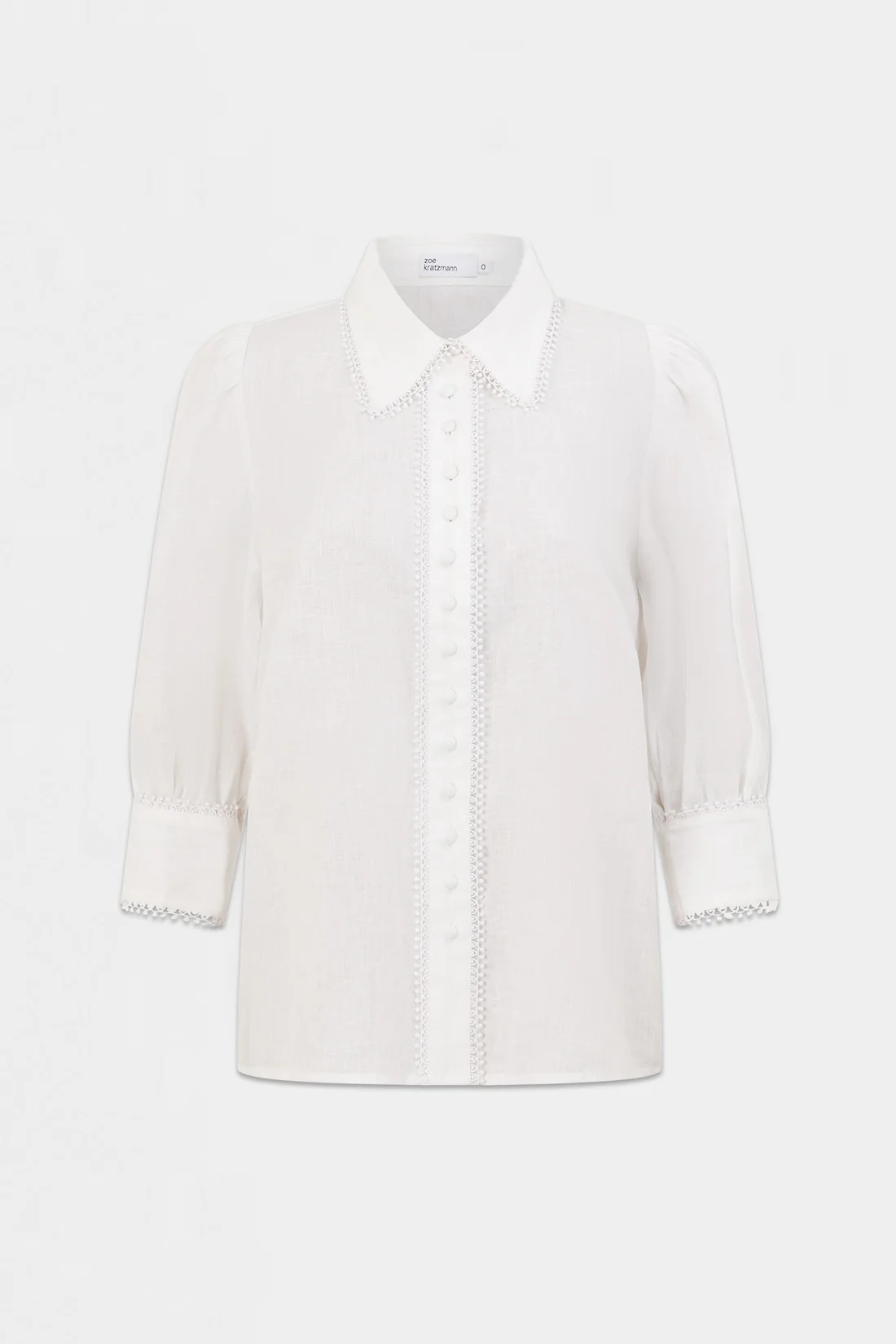 Zoe Kratzmann Serenade Top - Porcelain