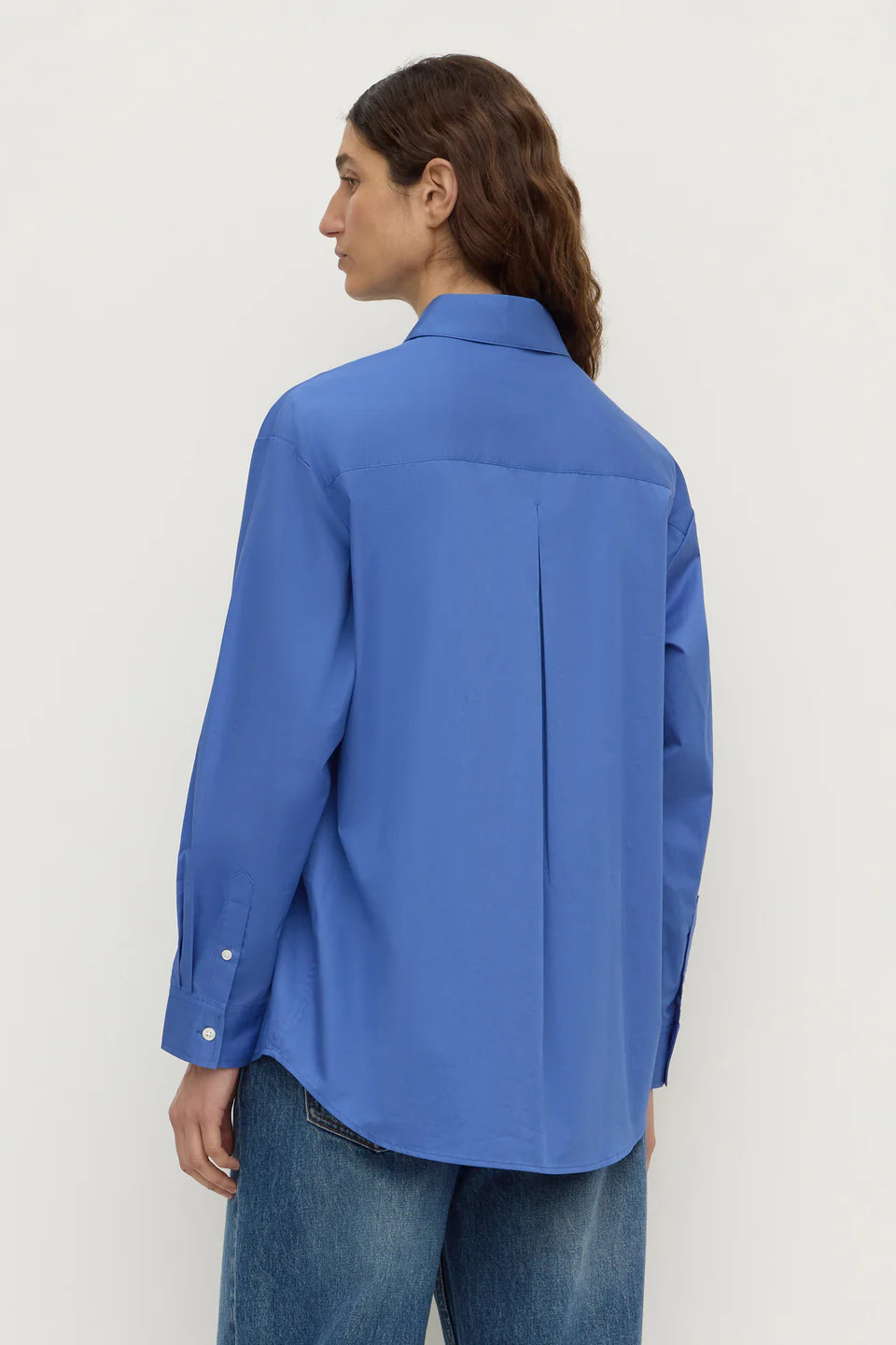 Assembly Label Micha Poplin Shirt - New Blue