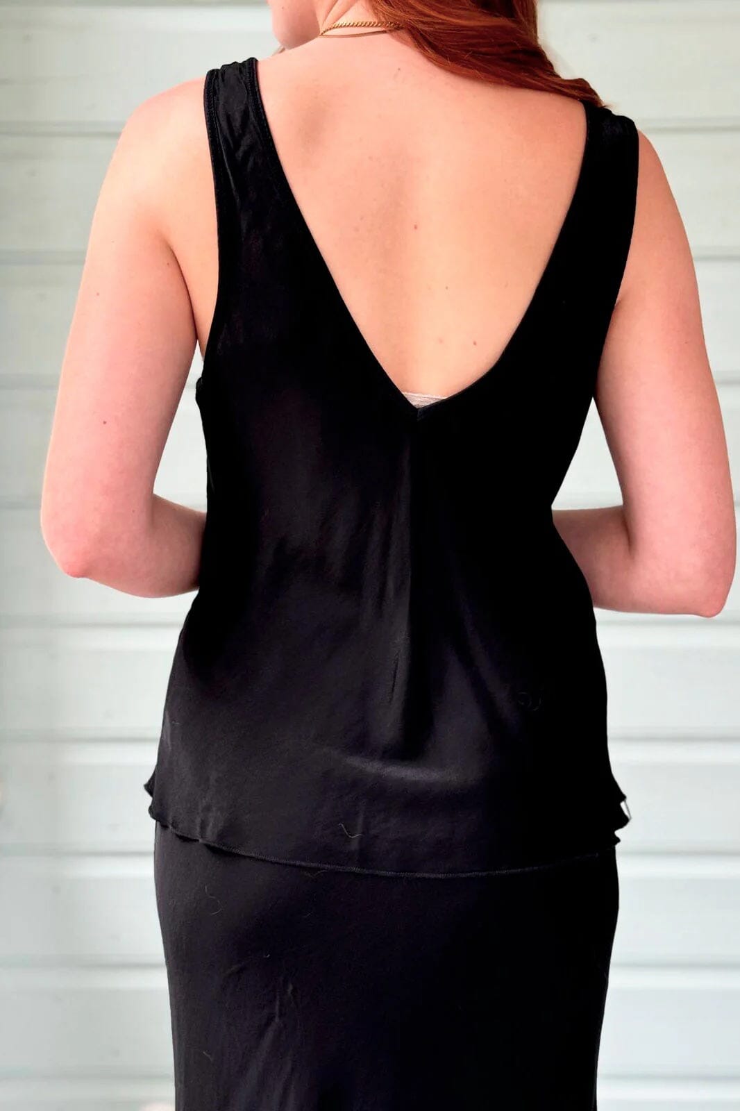 Bohemiana Jaci Viscose Top - Black Bohemiana