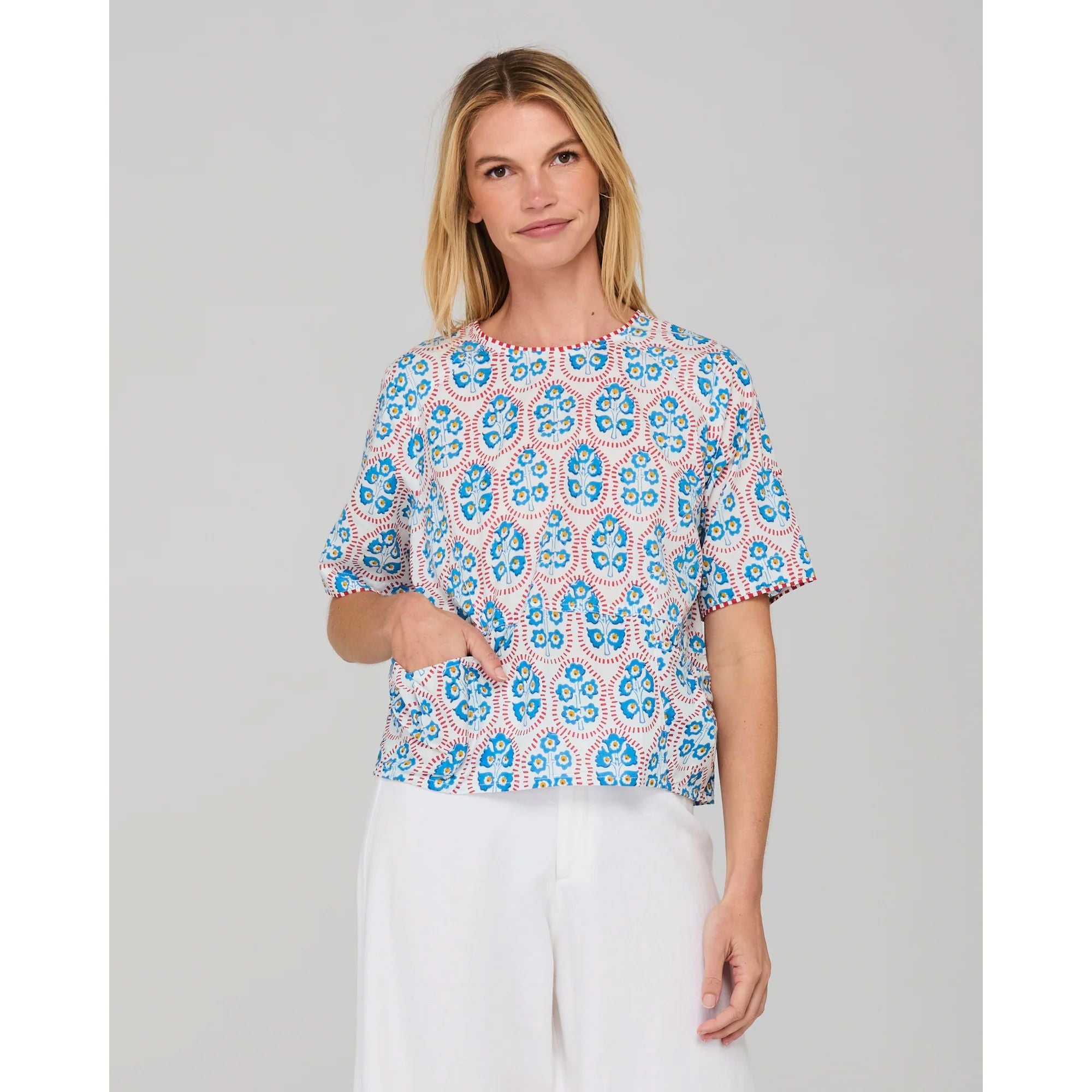 Boom Shankar Guru Top - Emilia White Top Boom Shankar