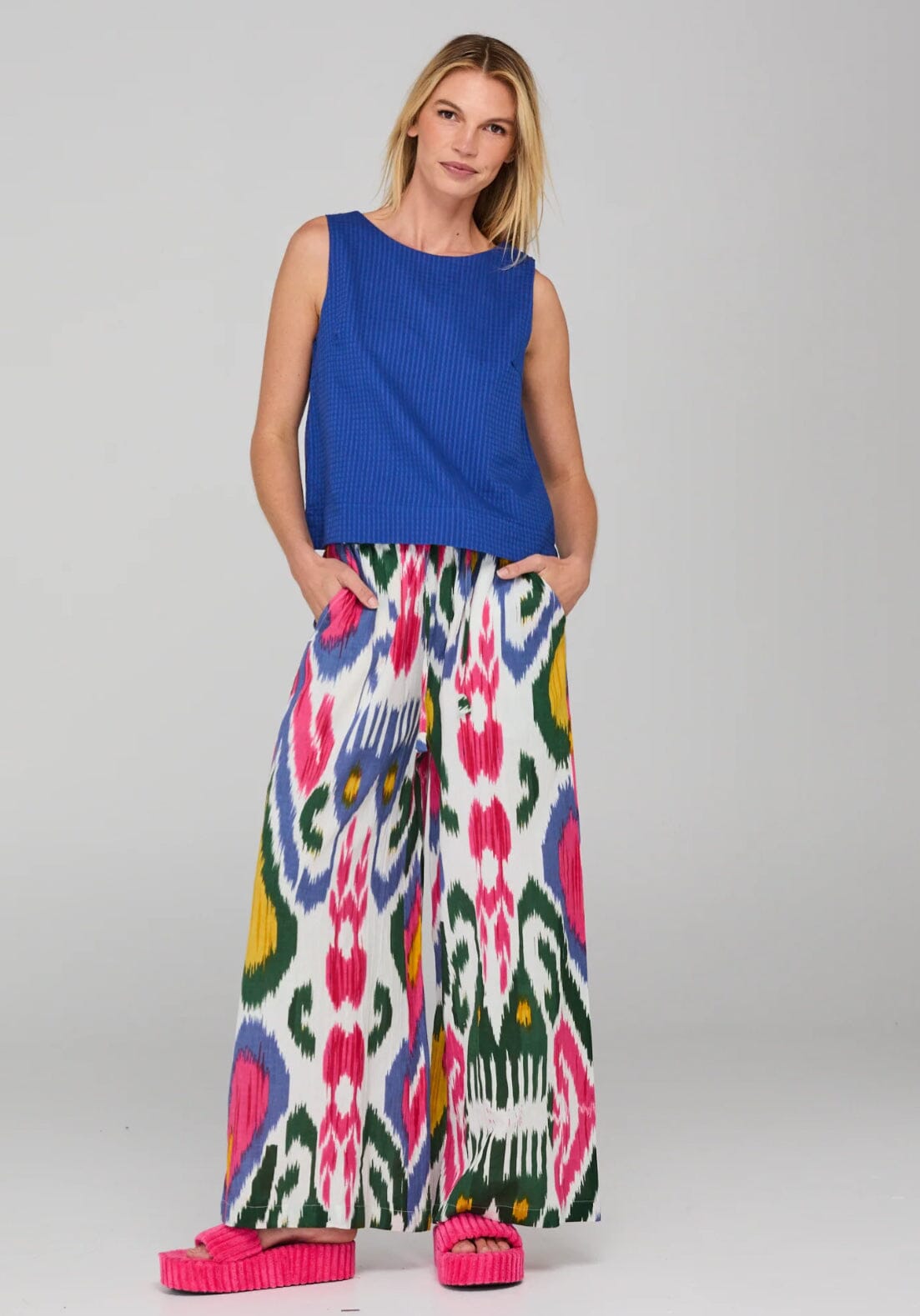 Boom Shankar Hara Top - Blu Boom Shankar