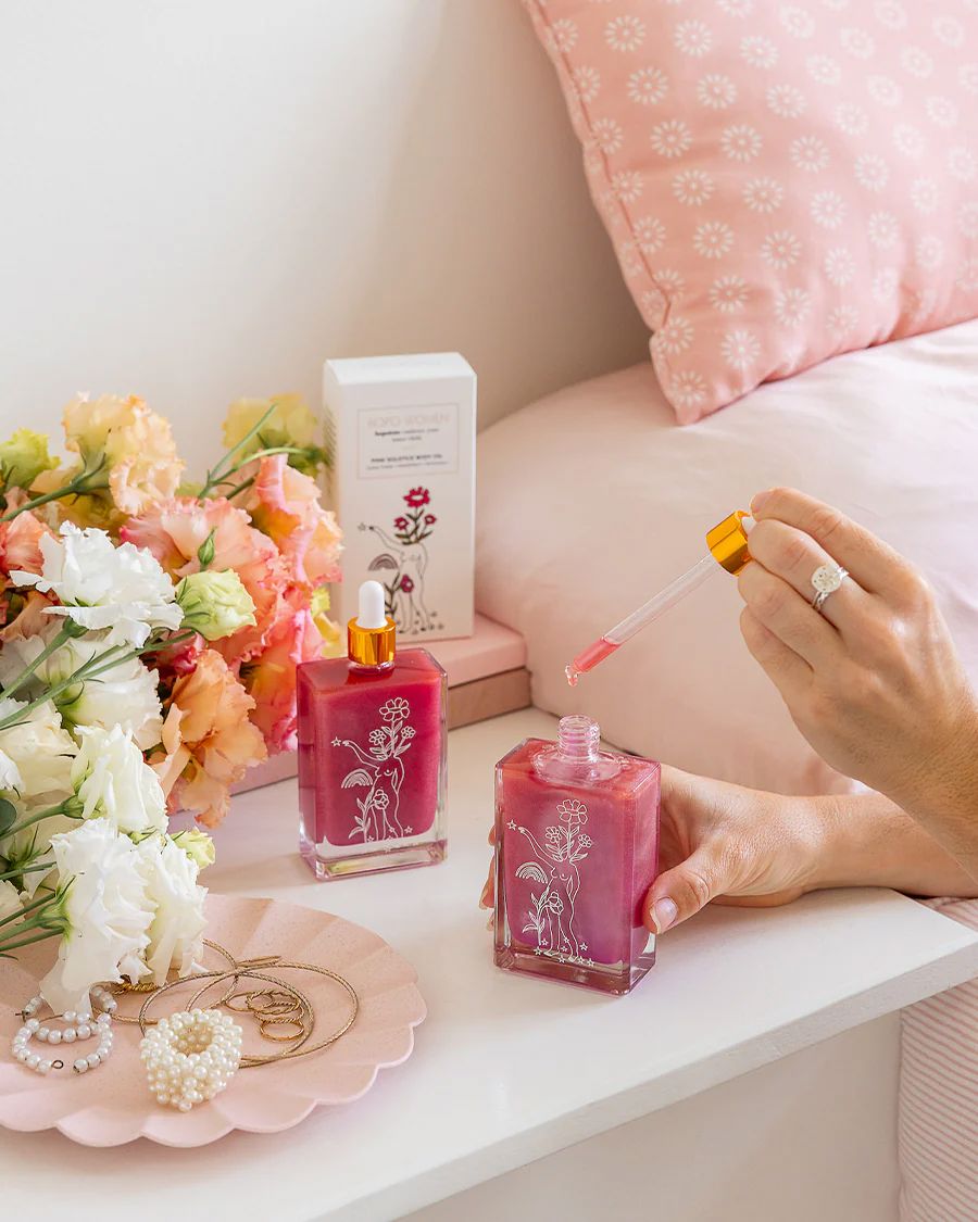 Bopo Women Pink Solstice Body Oil Bopo Women