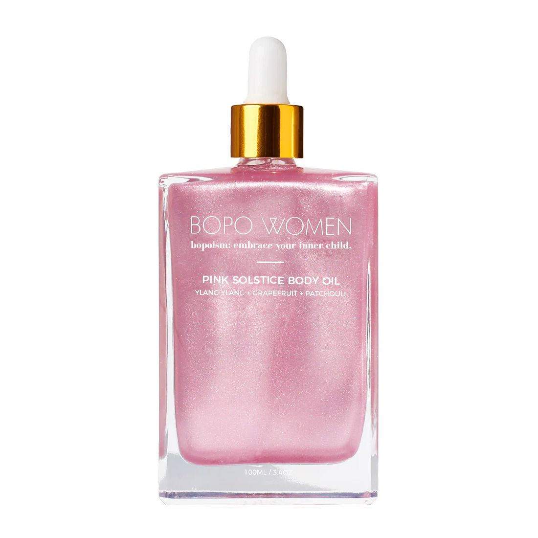 Bopo Women Pink Solstice Body Oil Bopo Women