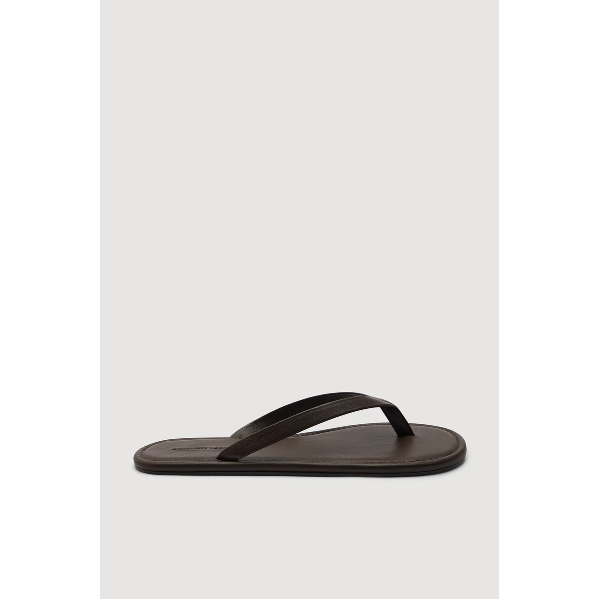 Assembly Label Alina Leather Thong - Walnut
