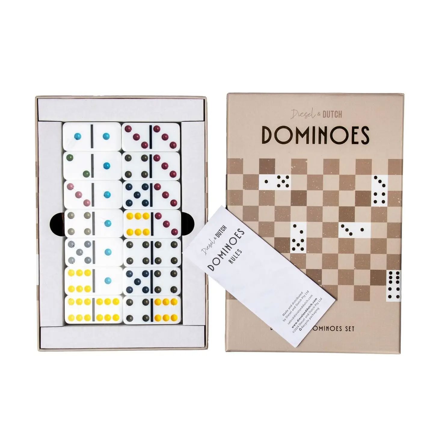 Diesel & Dutch Dominoes Game Set Game Diesel & Dutch