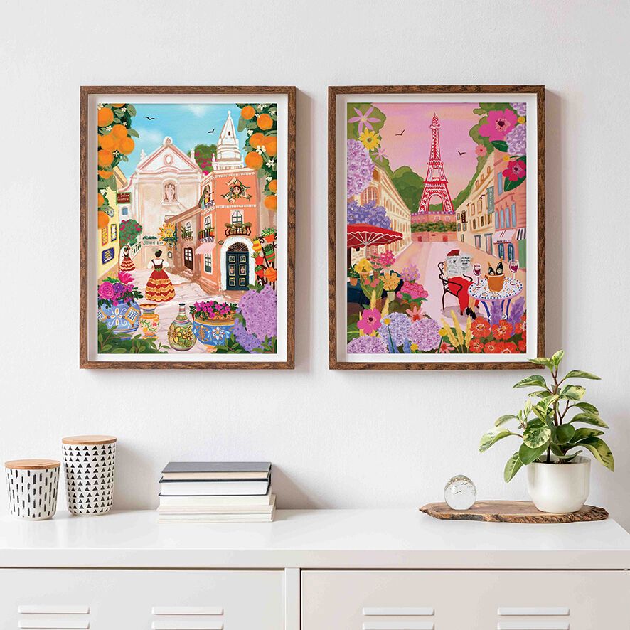 Diesel & Dutch Sicilian Dreamscape 1000pc Wall Jigsaw Puzzle Diesel & Dutch