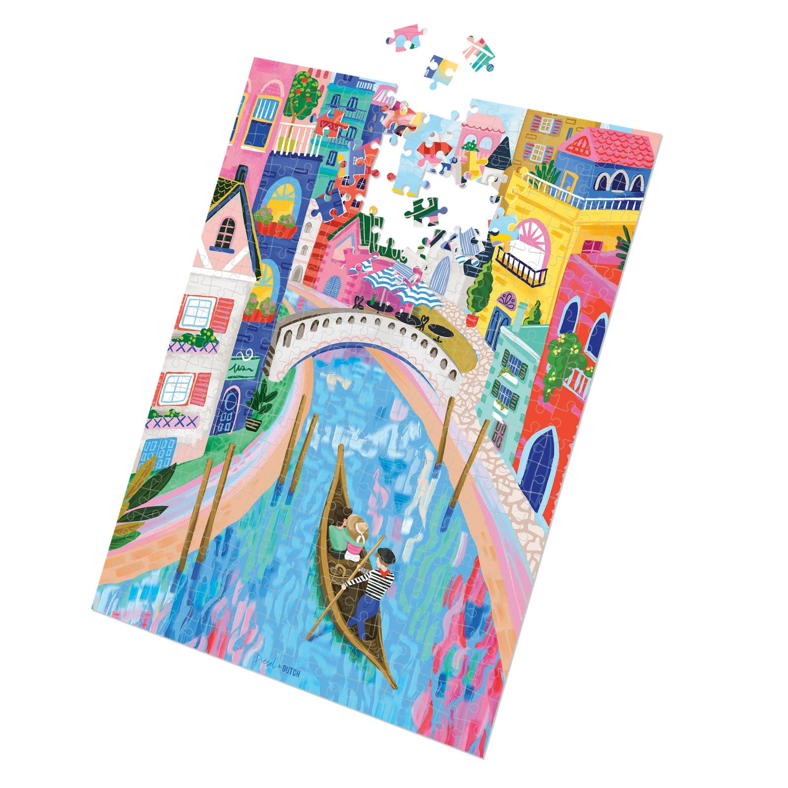 Diesel & Dutch Venice Reflections 1000pc Wall Jigsaw Puzzle Diesel & Dutch