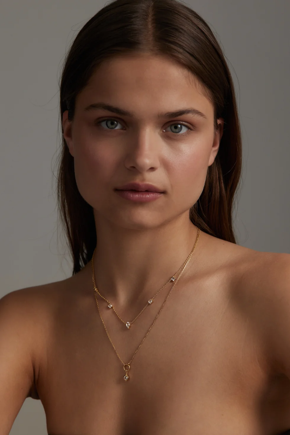 ToniMay Drop Gold Necklace