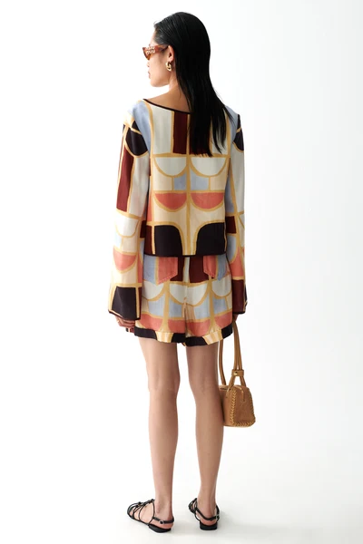 Sancia The Elena Top - Mariella Print