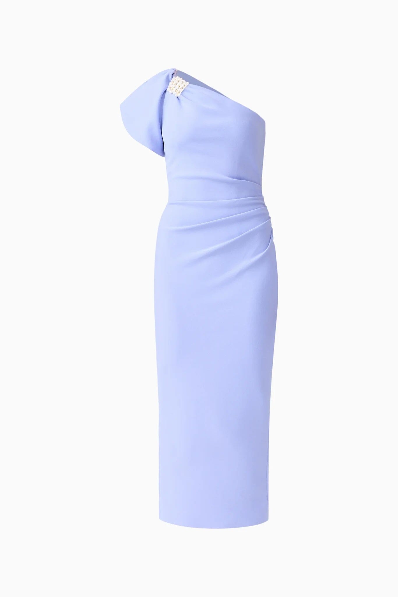 Elliatt Olenna Puff Sleeve Midi Dress - Blue Midi Dress Elliatt