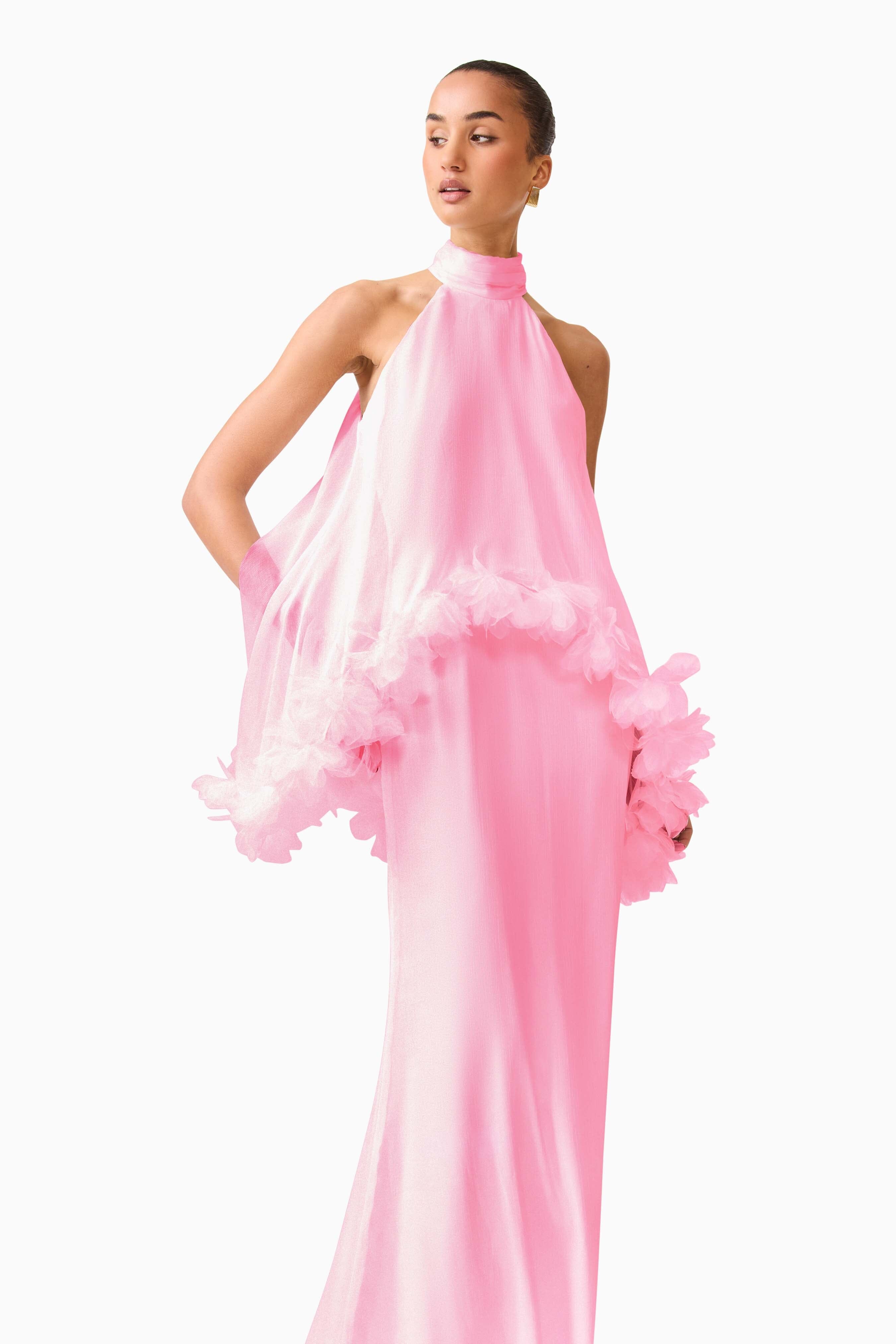 Elliatt Poppy Layered Gown - Pink Elliatt