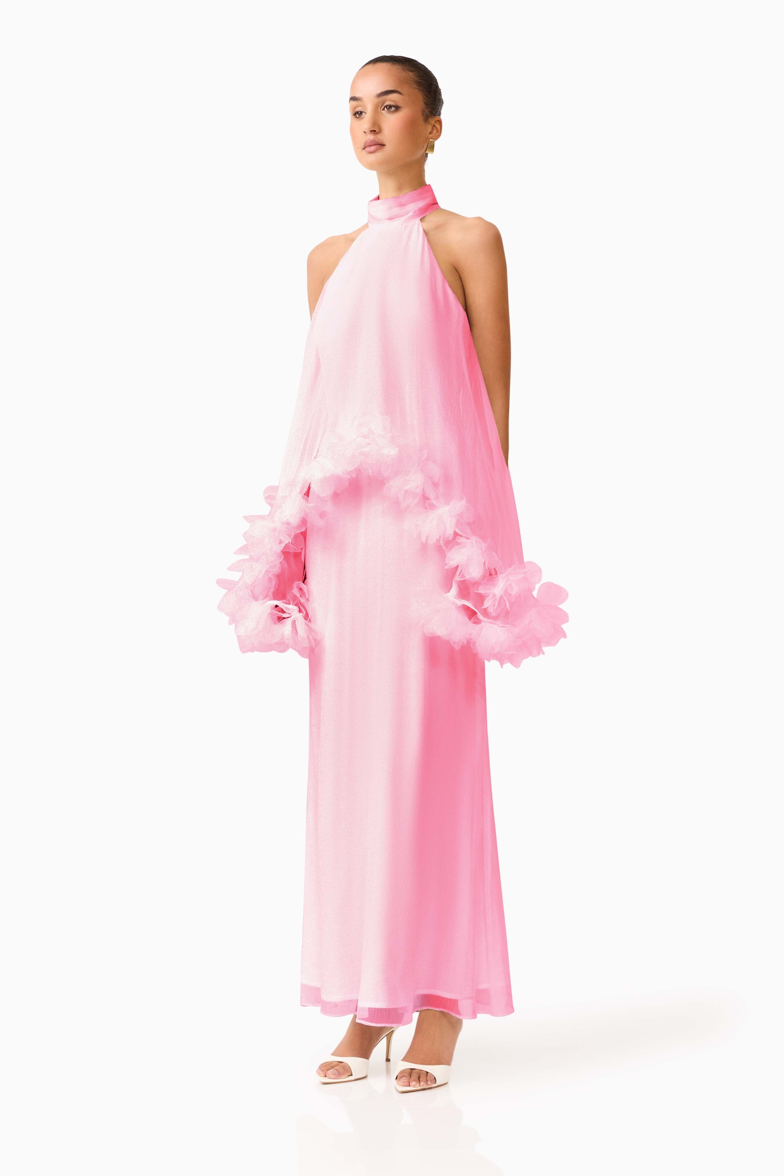 Elliatt Poppy Layered Gown - Pink Elliatt